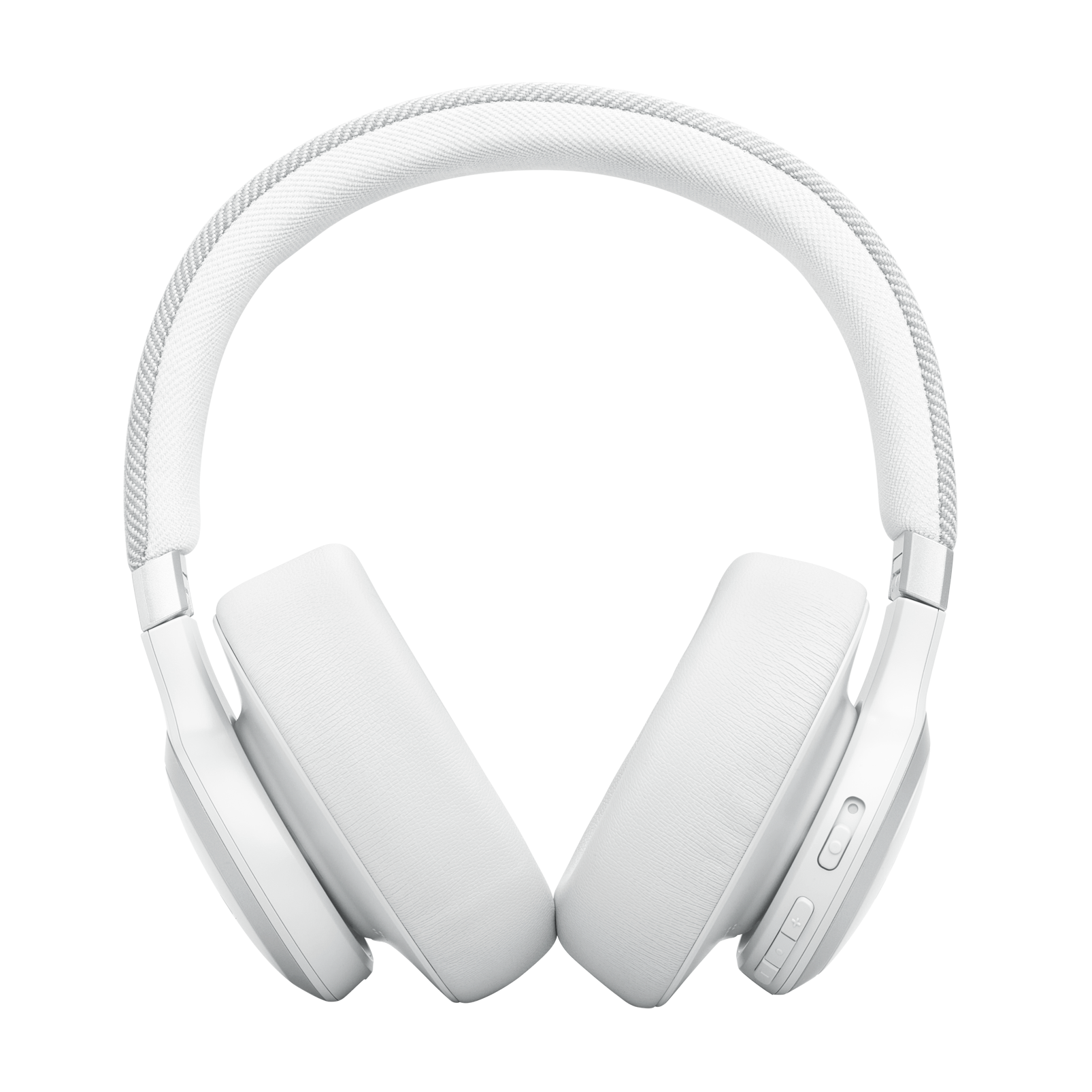 JBL Live 770NC - White - Wireless Over-Ear Headphones with True Adaptive Noise Cancelling - Back